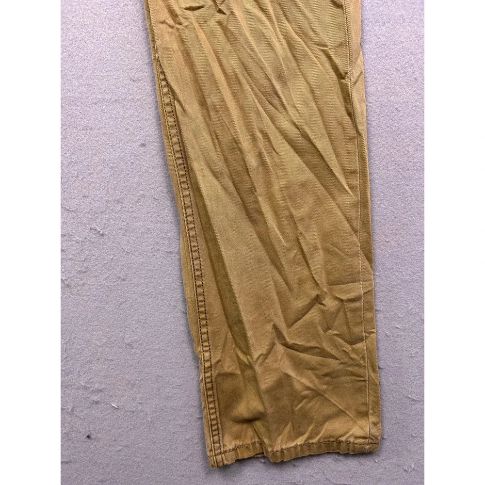 Levis 514 Straight Fit Cotton Twill Tan Khaki 32x30 Mens